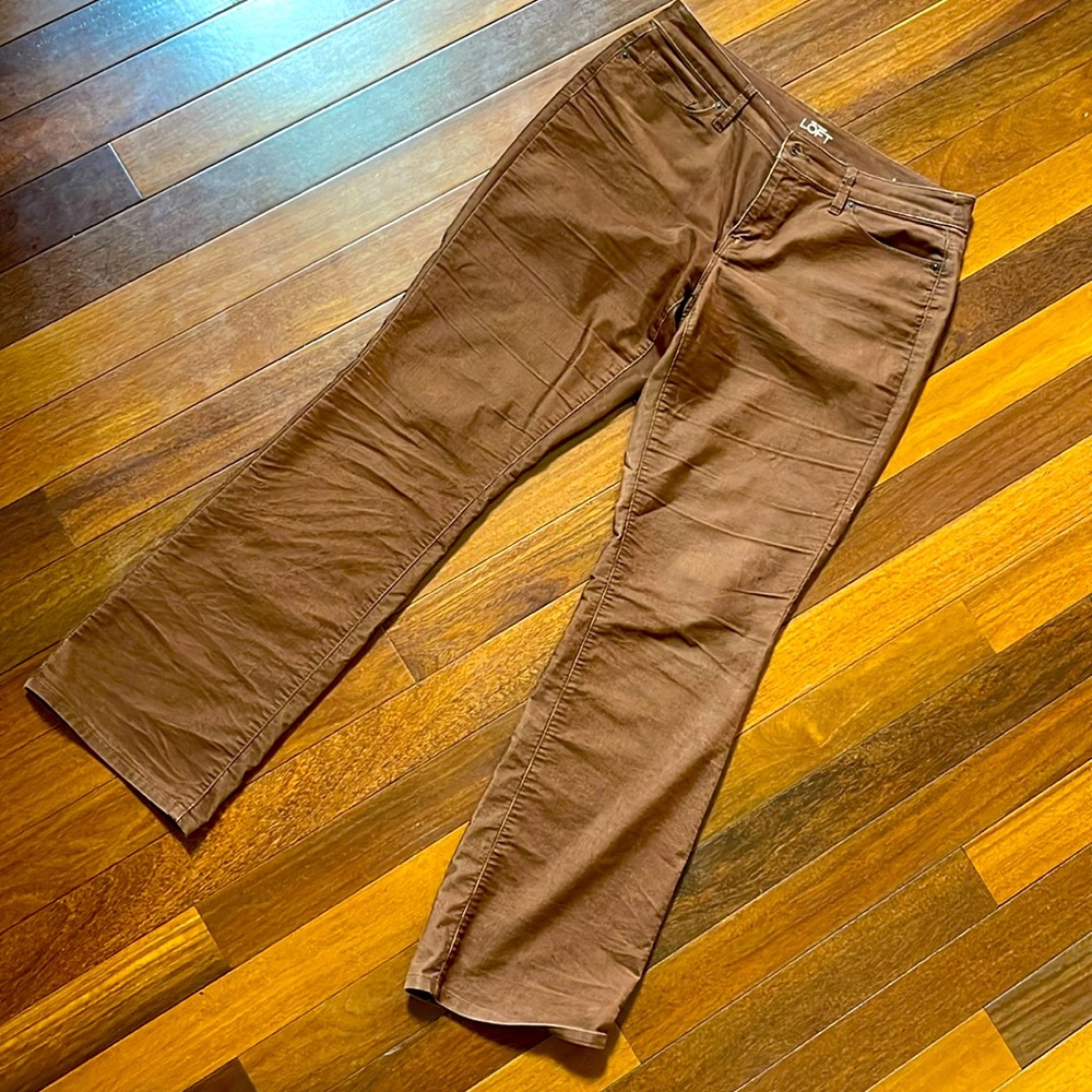 Loft Curvy Bootcut Corduroy Pant